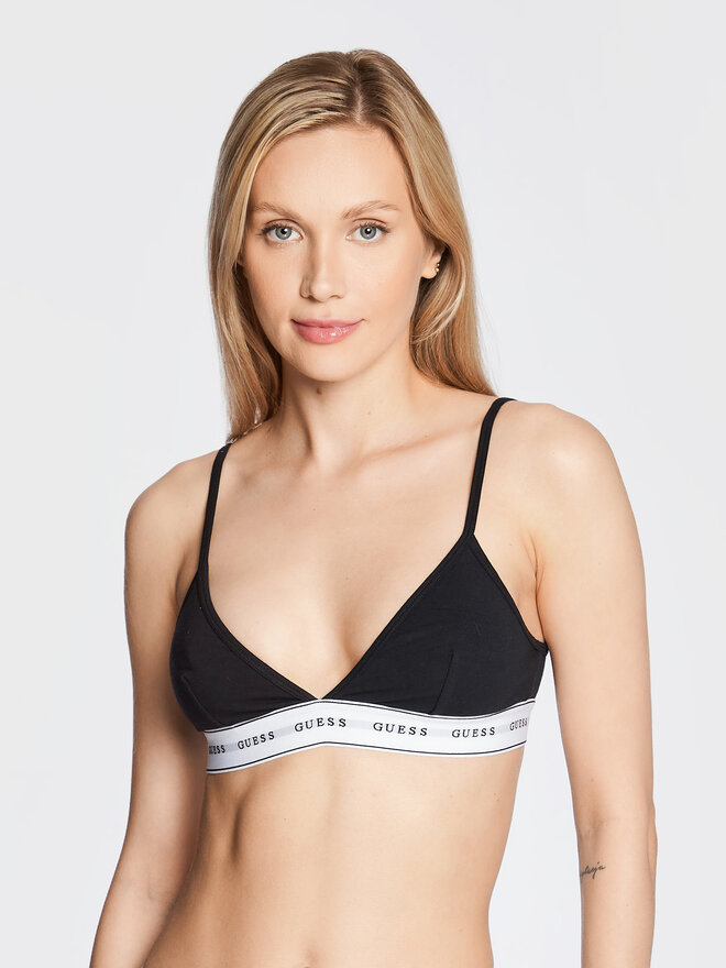 Guess Guess Σουτιέν Bralette Carrie O2BC02 KBBU1 Μαύρο