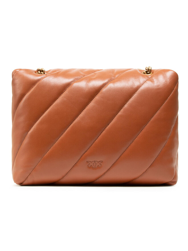 PINKO Handtasche Pinko Love Big Puff Maxi Quilt 2 Cl PE 21 PLTT 1P222V Y6Y3 Braun