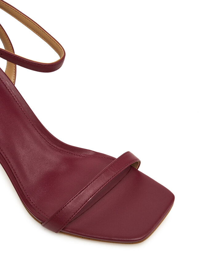 MICHAEL Michael Kors Босоніжки MICHAEL Michael Kors Liana 40T5LNHS1L Бордовий