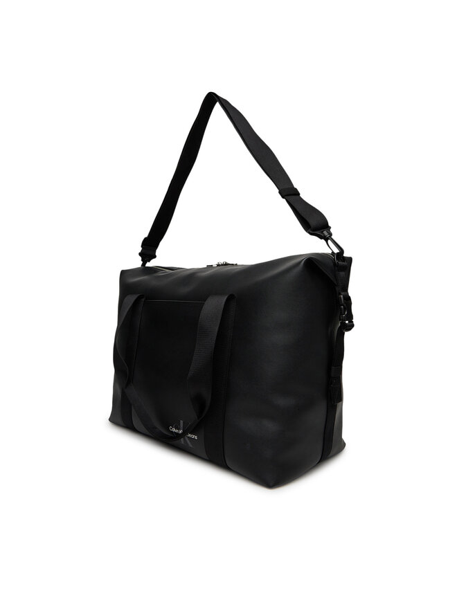 Calvin Klein Jeans Táska Calvin Klein Jeans Mono Logo Weekender Duffle LV04G3137G Fekete