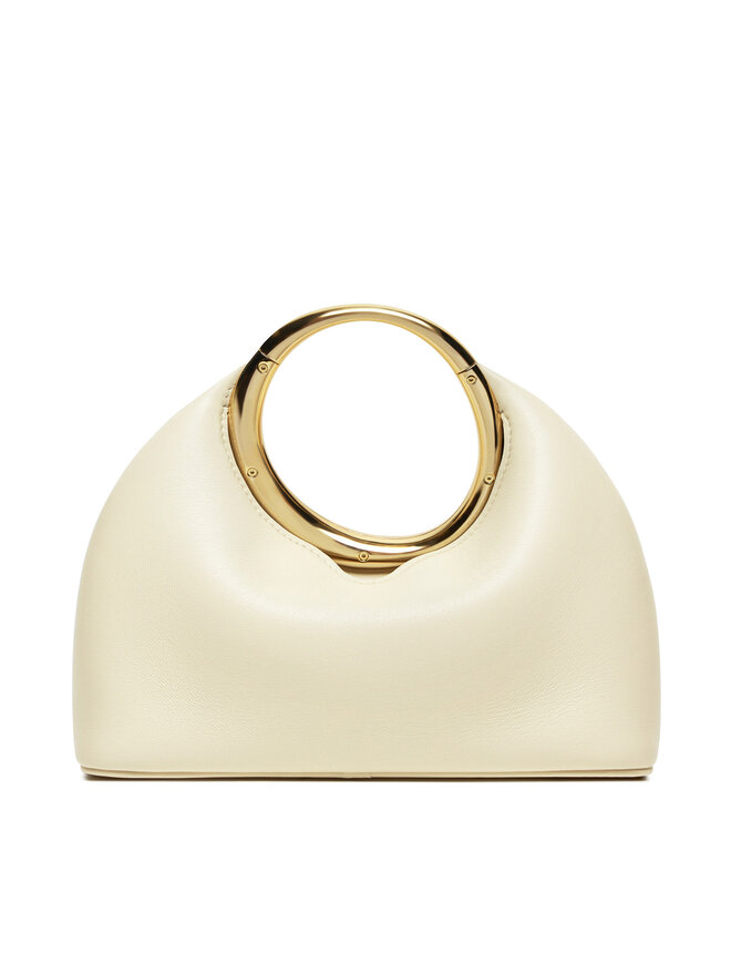 JACQUEMUS Дамска чанта JACQUEMUS Mini ring handbag 241BA395 Екрю