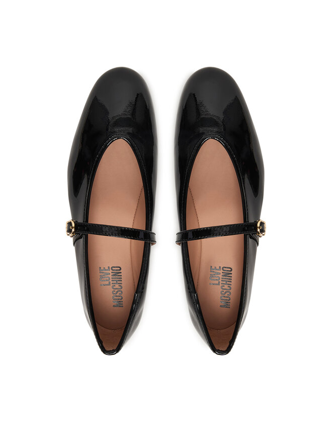 LOVE MOSCHINO Балетки LOVE MOSCHINO JA11101G1OIH0000 Чорний