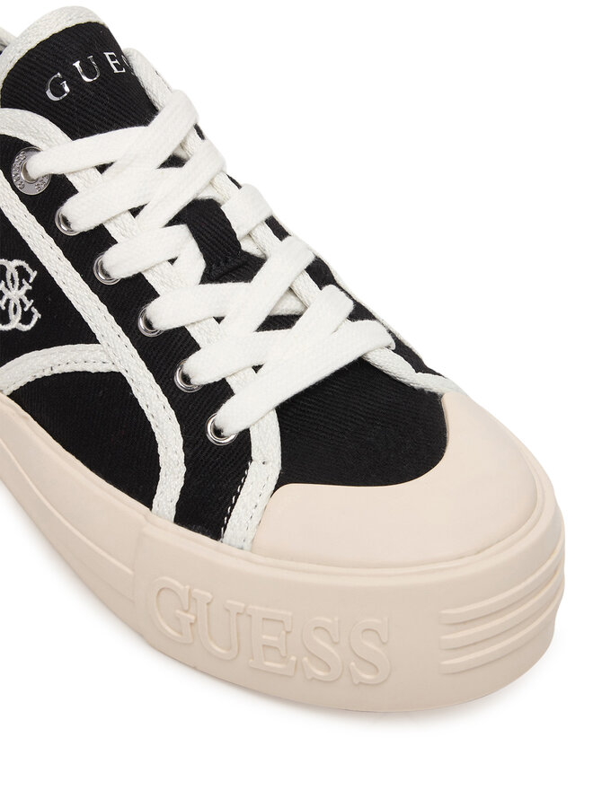 Guess Sneakers aus Stoff Guess FLPISS FAL12 Schwarz