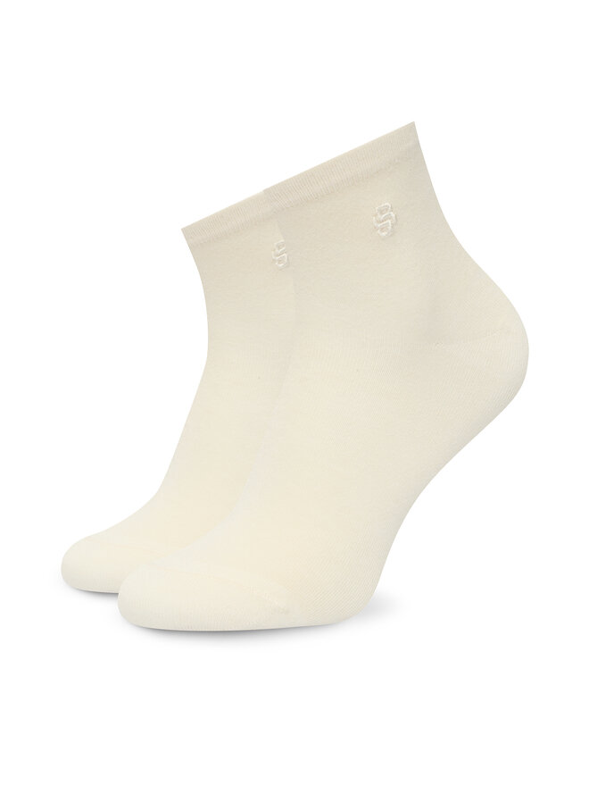 BOSS Kurze Socken BOSS 50566581 Weiß