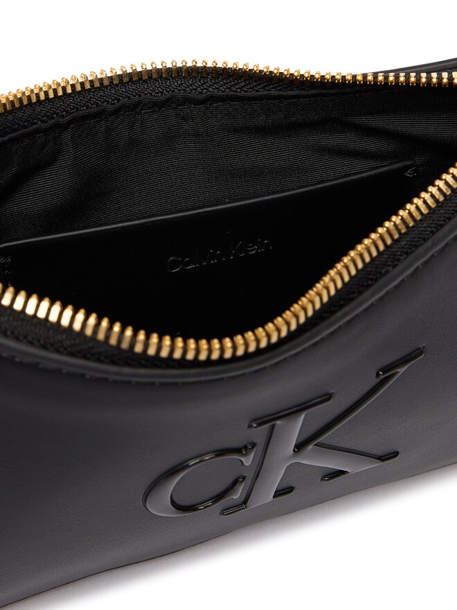 Calvin Klein Handtasche Calvin Klein Bold Ck Mini Bag LV04F1125G Schwarz