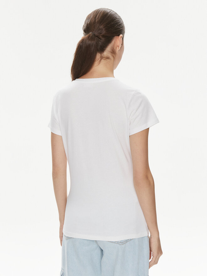 Liu Jo Liu Jo Marškinėliai MA4340 JS923 Balta Regular Fit