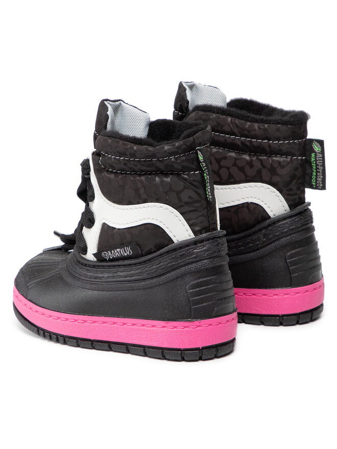 Boatilus Čizme za snijeg Boatilus Skaty Lace NS07 VAR.05ZU Crna
