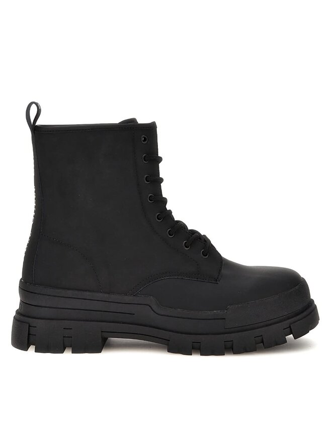 Guess Schnürstiefeletten Guess Cesena FM8CEN LEA12 Schwarz
