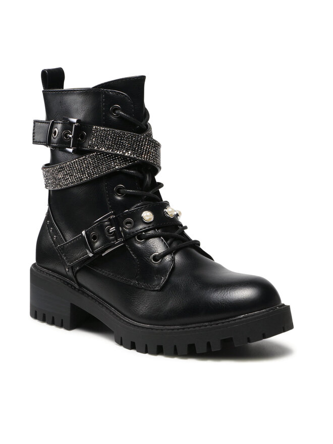 DeeZee Bakancs DeeZee WS5577-09 Fekete