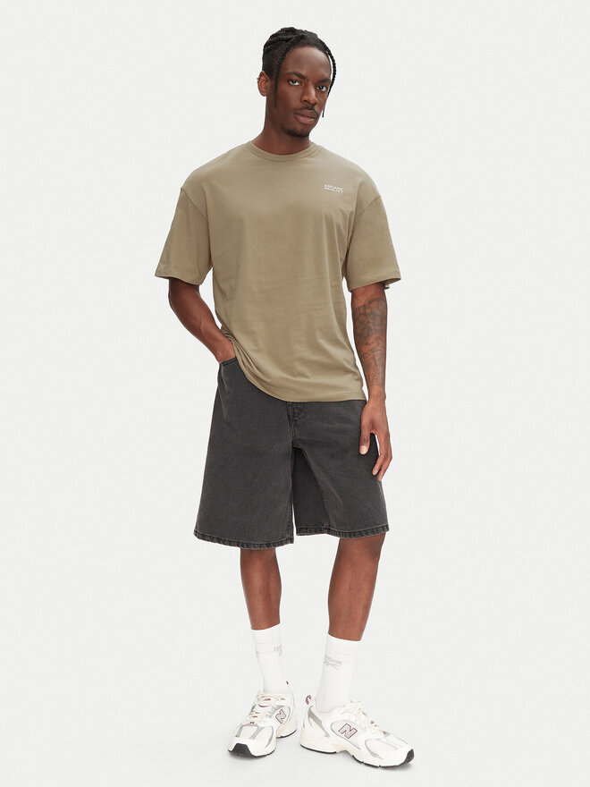 Jack&Jones Jack&Jones Marškinėliai Ames 12268471 Smėlio Relaxed Fit