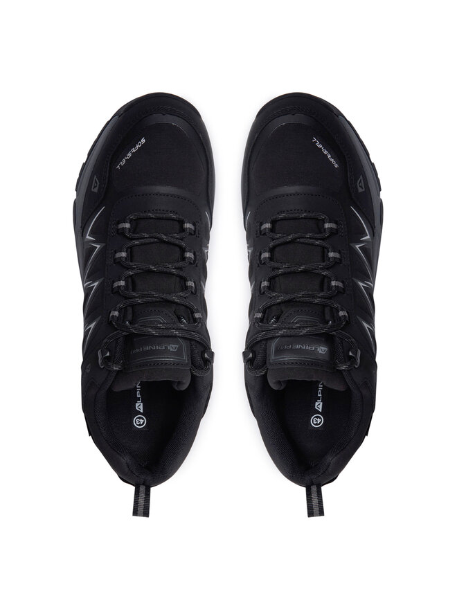 ALPINE PRO Trekking čevlji ALPINE PRO Nige UBTD405990PL Črna