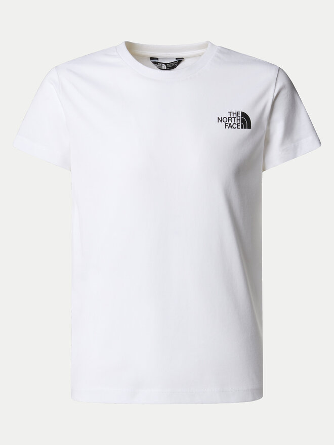 The North Face The North Face Póló Redbox NF0A89VT Fehér Regular Fit
