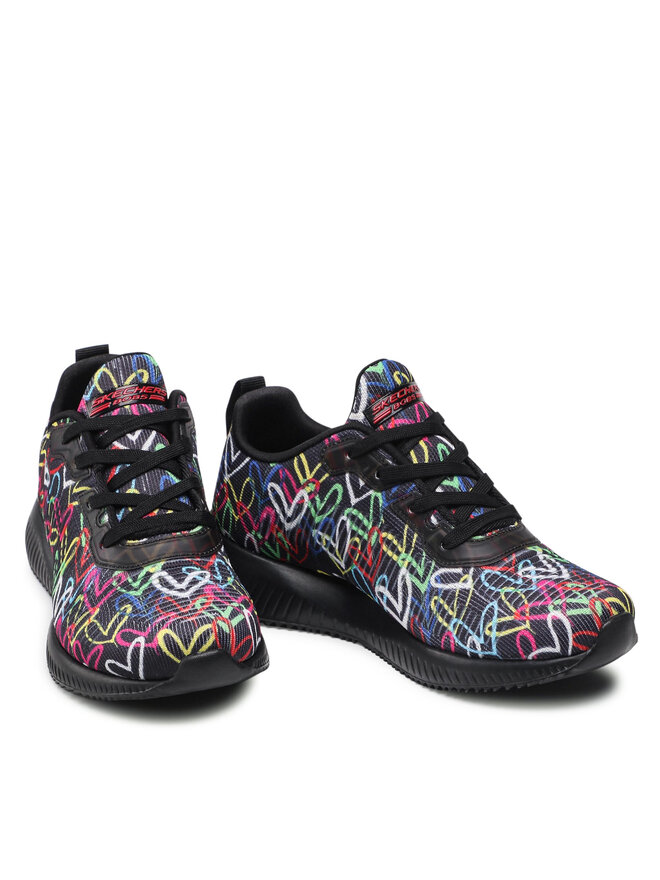 Skechers Сникърси Skechers Starry Love 117092/BKMT Цветен