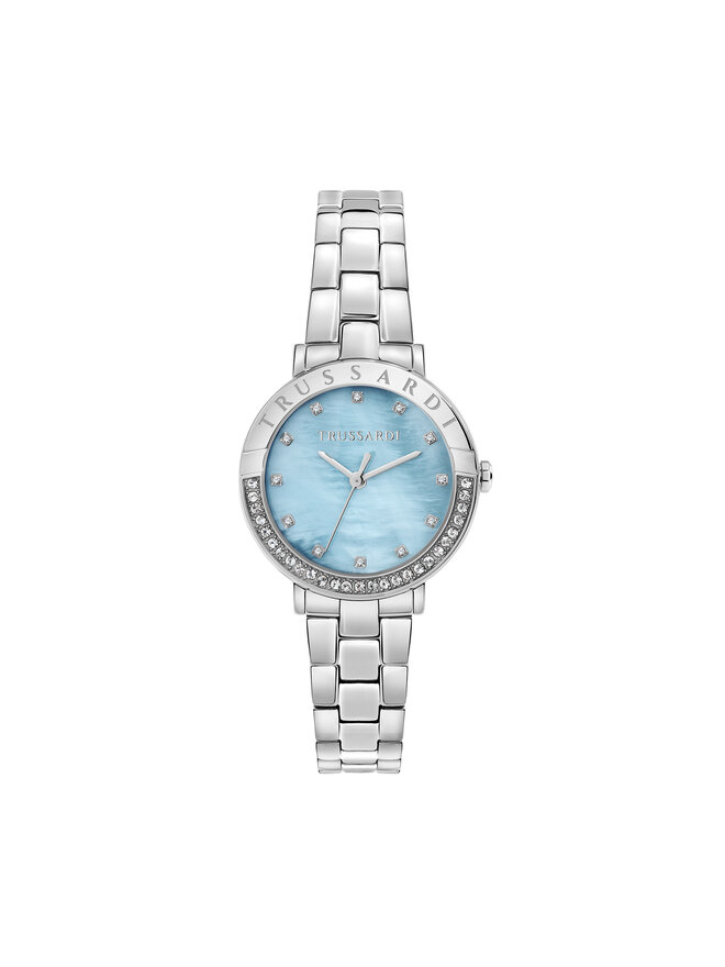 Trussardi Zegarek Trussardi R2453125501 Błękitny