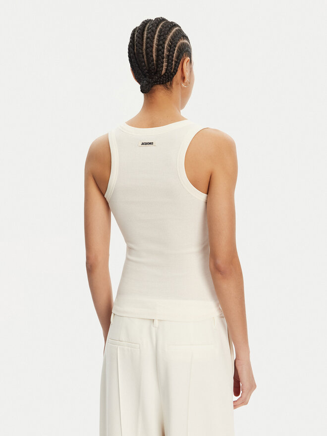 JACQUEMUS JACQUEMUS Τοπ 241JS158-2032 Εκρού Regular Fit