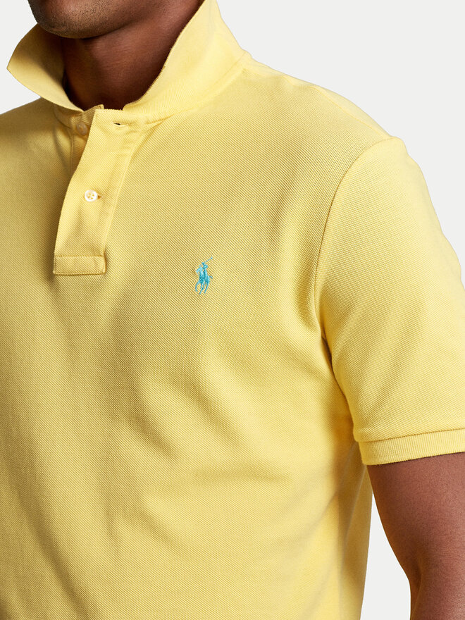 Polo Ralph Lauren Polo Ralph Lauren Поло Core Replen 710795080 Жовтий Slim Fit
