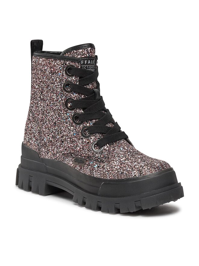 Buffalo Pohodni čevlji Buffalo Aspha Lace Up Hi 1622312 Pisana