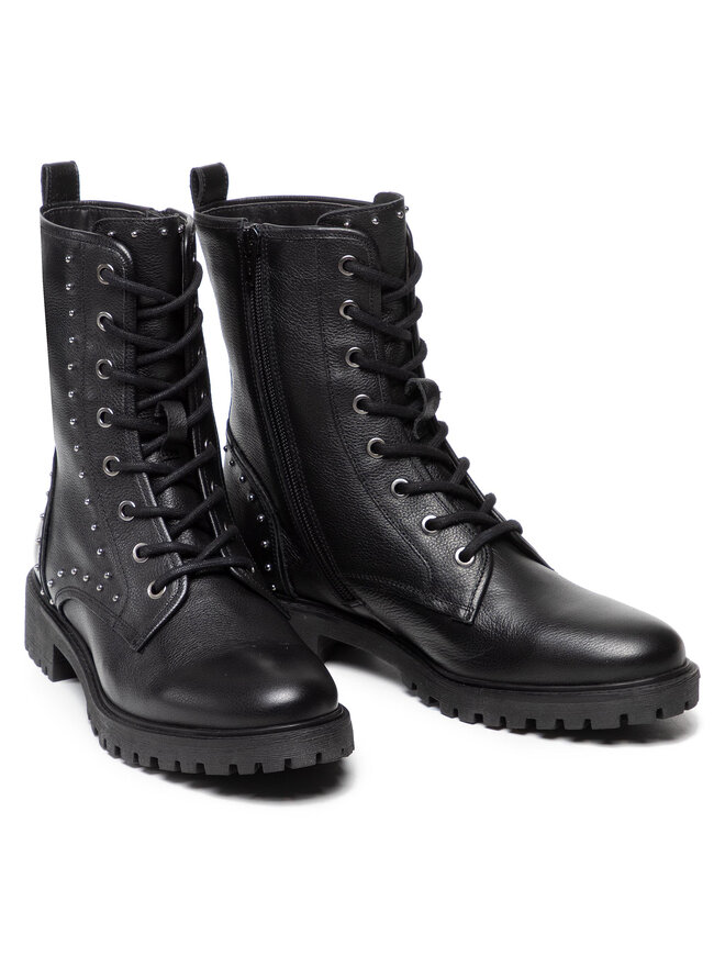Geox Turistická obuv Geox D Hoara B D16FTB 00046 C9999 Černá