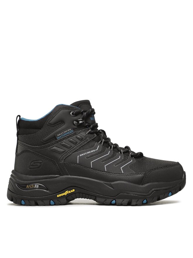 Skechers Bakancs Skechers Arch Fit Dawson Raveno 204634/BLK Fekete