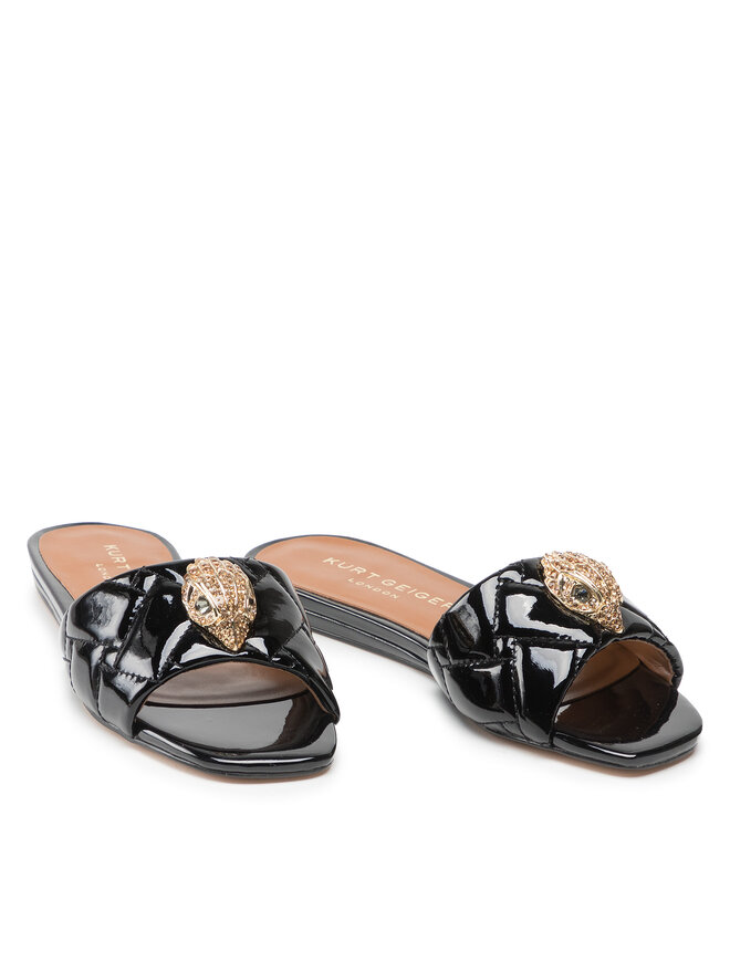 Kurt Geiger Şlapi Kurt Geiger Kensington Flat 8496100309 Negru