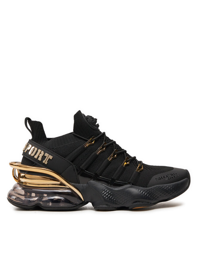 Plein Sport Sneakersy Plein Sport SADS USC0518 STE003N Čierna