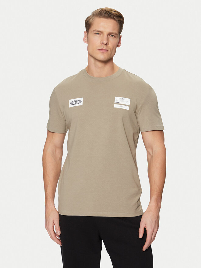 Guess Guess Camiseta Z5RI14 J1314 Beis Regular Fit