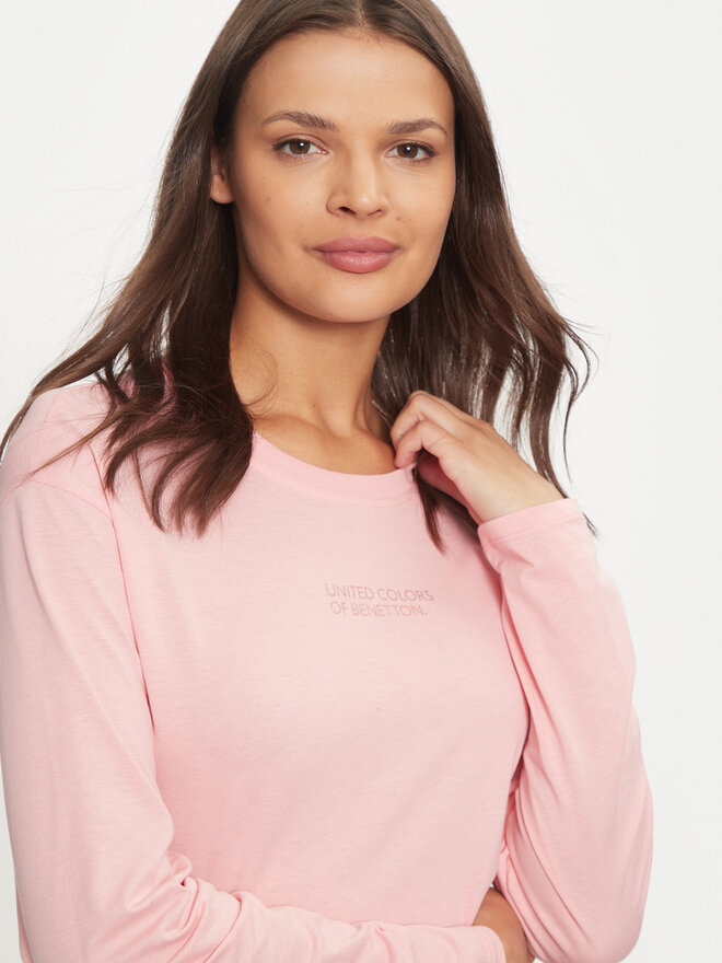 United Colors Of Benetton United Colors Of Benetton Pizsama felső 30963M04S Rózsaszín Regular Fit