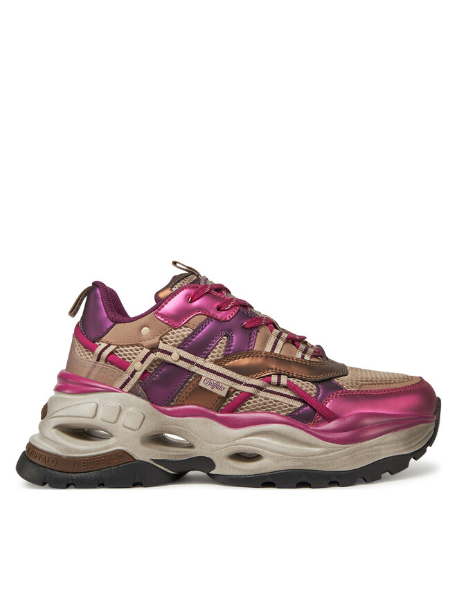 Buffalo Sneakersy Buffalo Triplet Hollow Vntg 1636300 Różowy