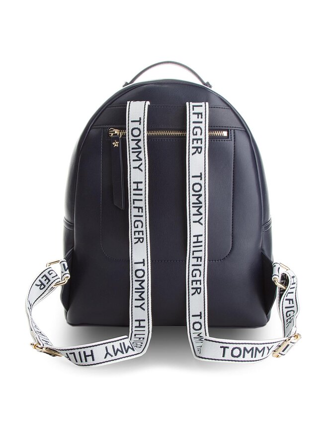 Tommy Hilfiger Rucksack Tommy Hilfiger Iconic Tommy Backpack AW0AW05592 Dunkelblau