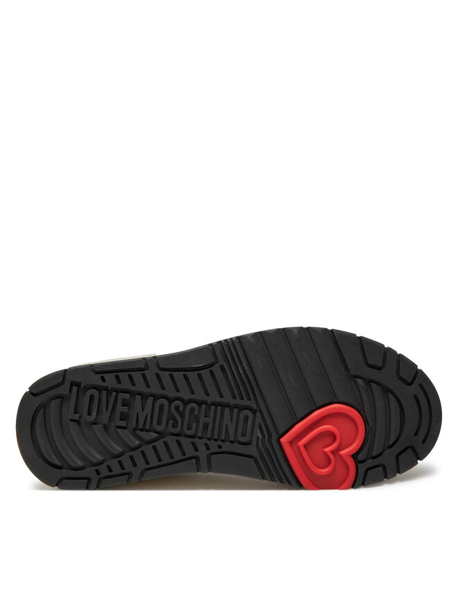 LOVE MOSCHINO Sneakersy LOVE MOSCHINO JA15096G1LIA110A Biały