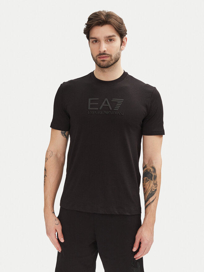 EA7 Emporio Armani EA7 Emporio Armani T-Shirt 7M000224 AF10375 UC001 Schwarz Regular Fit