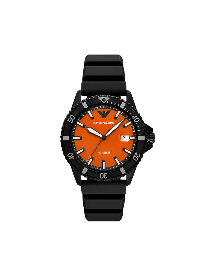 Emporio Armani Годинник Emporio Armani World Explorer AR11684 Чорний