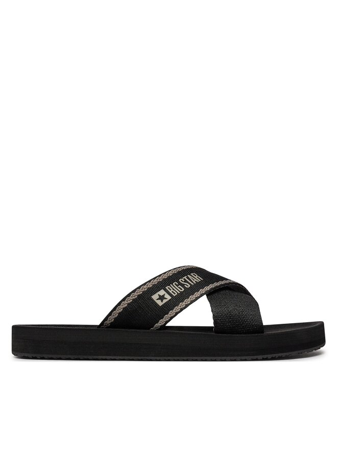 Big Star Shoes Klapki Big Star Shoes NN274A059 Czarny