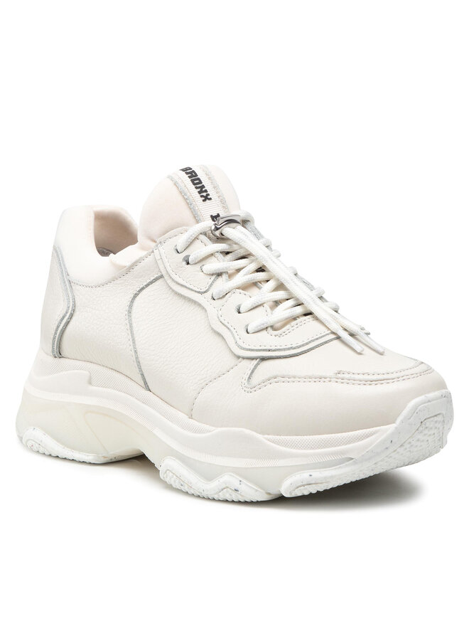 Bronx Sneakersy Bronx 66167P-A Béžová