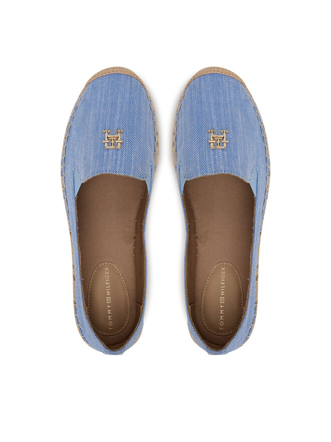 Tommy Hilfiger Espadrilles Tommy Hilfiger Chambray Espadrille FW0FW08539 Zils