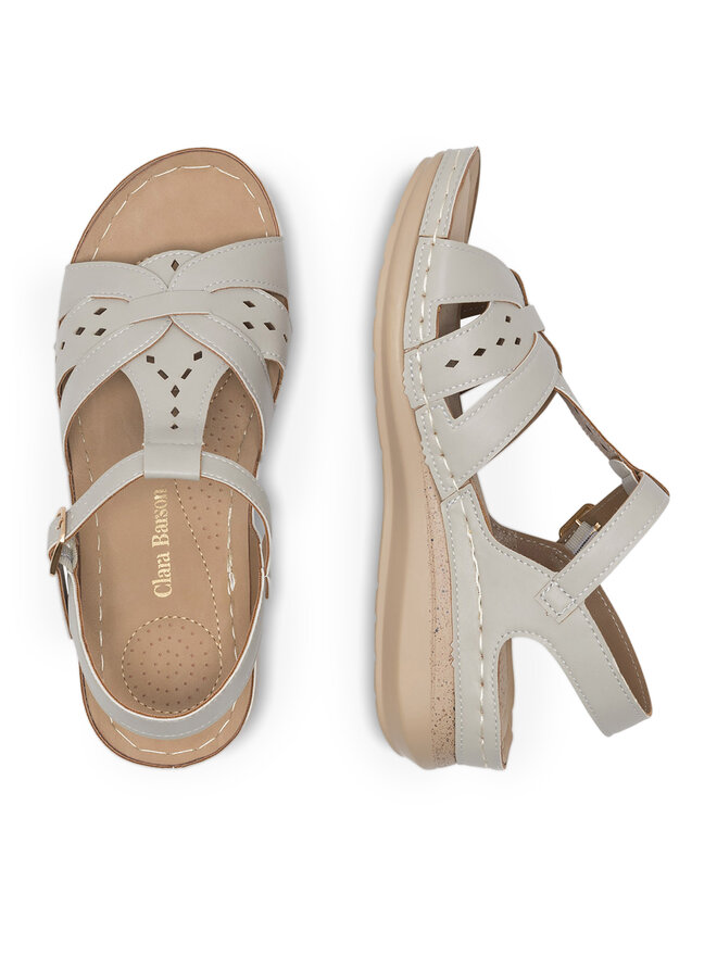 Clara Barson Sandalen Clara Barson WYL0510-25 Grau