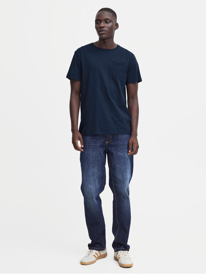 Blend Blend T-shirt 20716515 Tamnoplava Regular Fit