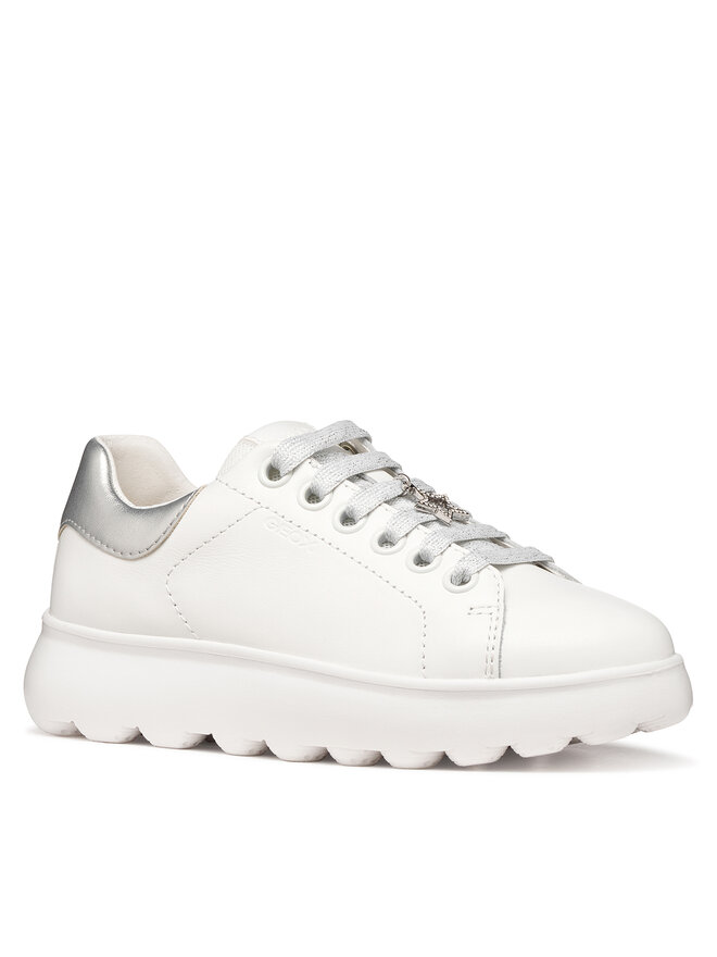 Geox Sneakers Geox J Puffypop Girl J65MRA 00085 C0007 S Weiß
