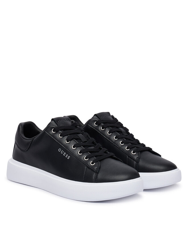 Guess Sneakers Guess FMJAVI LEA12 Schwarz