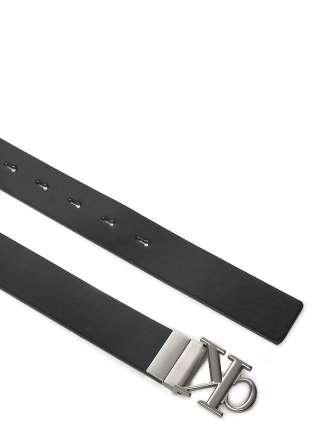 Calvin Klein Jeans Ženski pas Calvin Klein Jeans Mono Pl Rev Lthr Belt K60K612288 Črna
