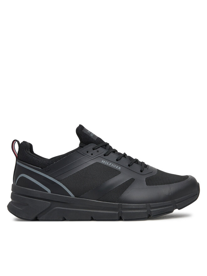 Tommy Hilfiger Zapatillas Tommy Hilfiger Modern Comfort Run Mix FM0FM05471 Negro