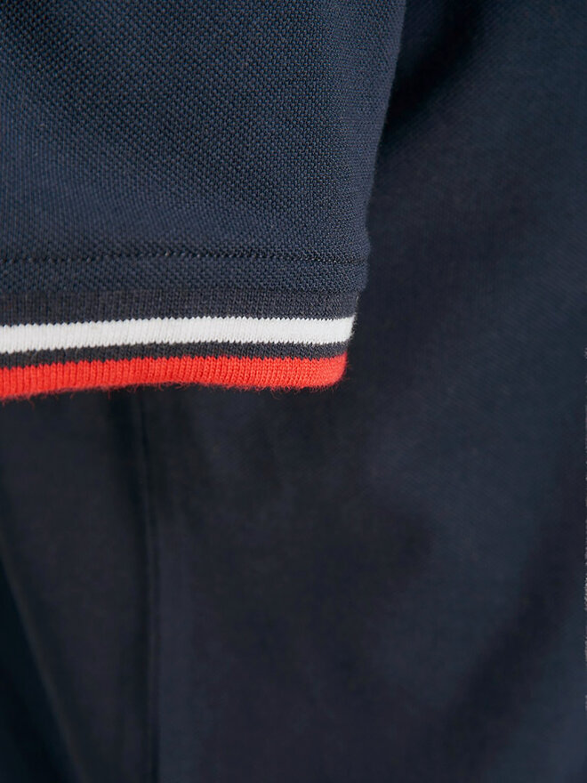 Jack&Jones Jack&Jones Polo Paulos 12136668 Tamnoplava Slim Fit