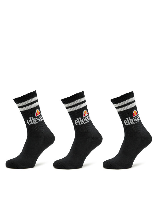 Ellesse Набір 3 пар високих чоловічих шкарпеток Ellesse Pullo SAAC0620 Чорний