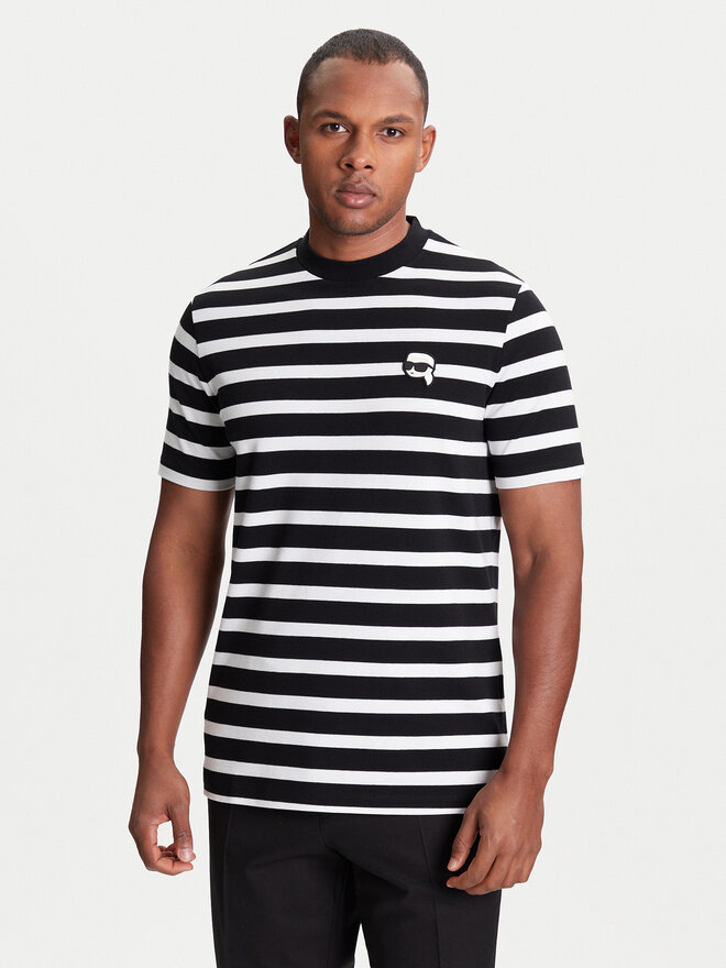 KARL LAGERFELD KARL LAGERFELD Camiseta 755022 553231 Negro Regular Fit