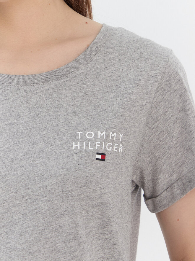 Tommy Hilfiger Tommy Hilfiger T-Shirt UW0UW04525 Grau Regular Fit