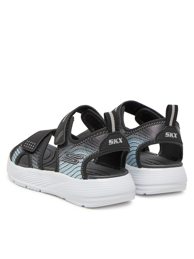 Skechers Sandale Skechers Microspec-Splash- 407034L/BKSL Negru