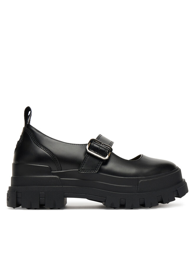 Buffalo Κλειστά παπούτσια Buffalo Aspha Loafer Buckle Os 1620046 Μαύρο