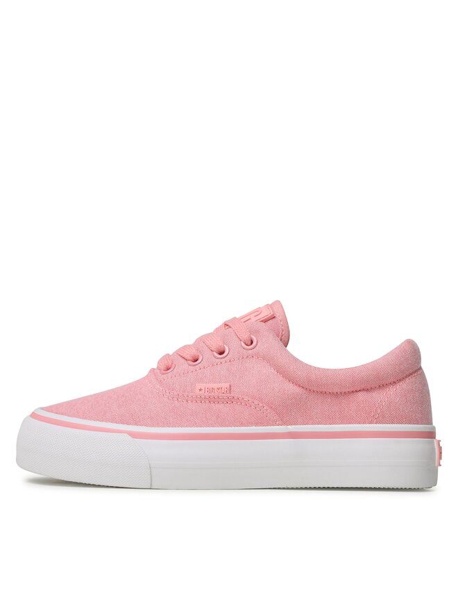 Big Star Shoes Tenisky Big Star Shoes LL274147 Růžová