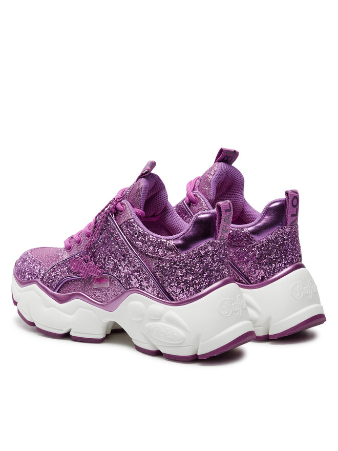 Buffalo Sneakersy Buffalo Binary Glam 1636167 Fialová