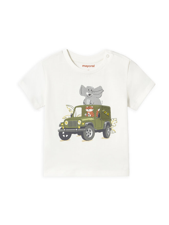 Mayoral Mayoral T-Shirt 1053 Weiß Regular Fit